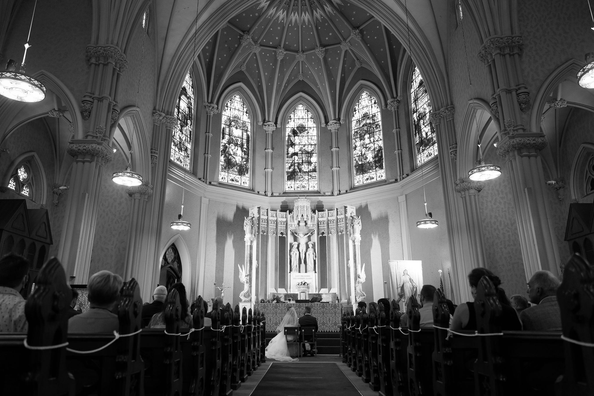 church wedding photos