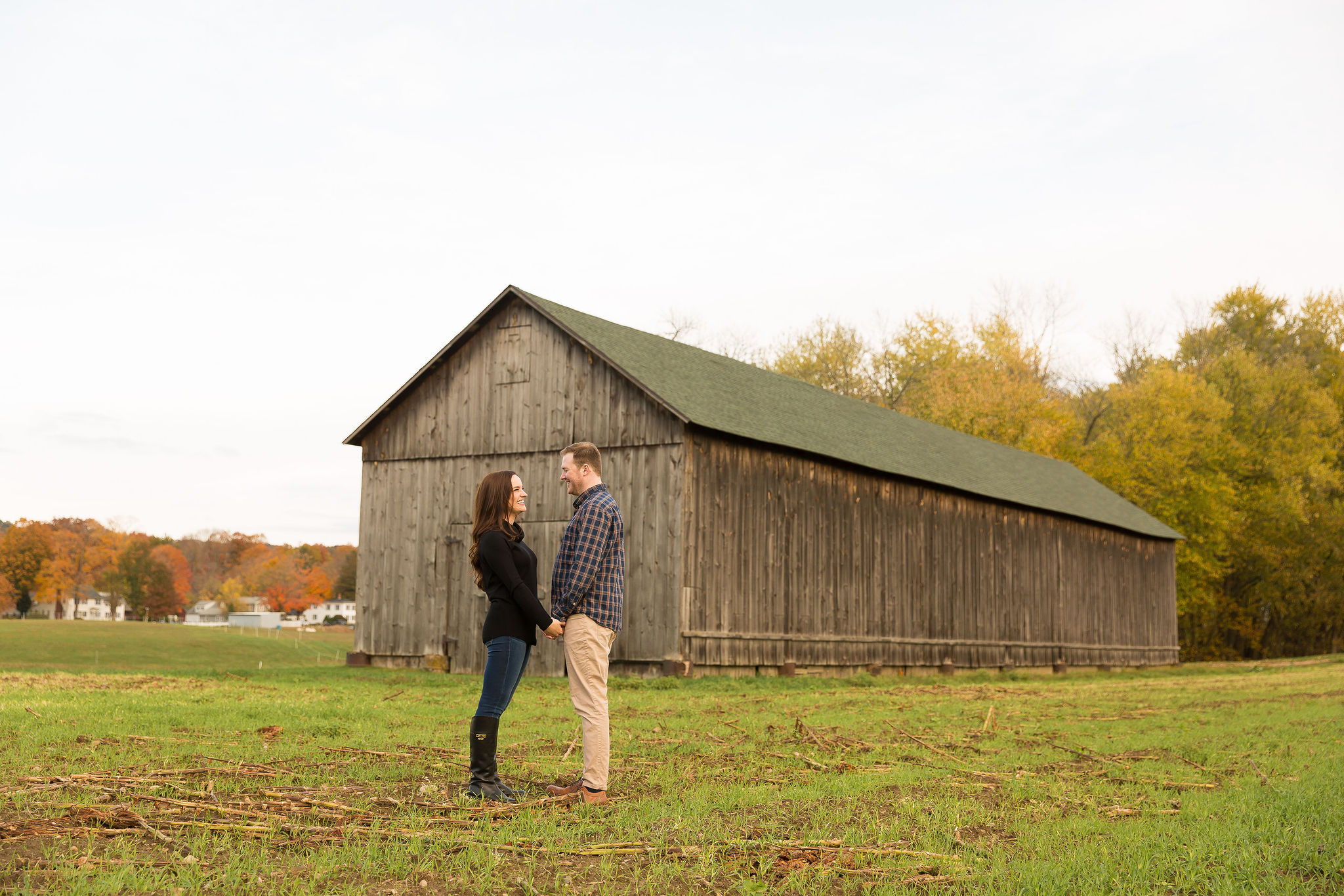 engagement-session-farm-field-photos