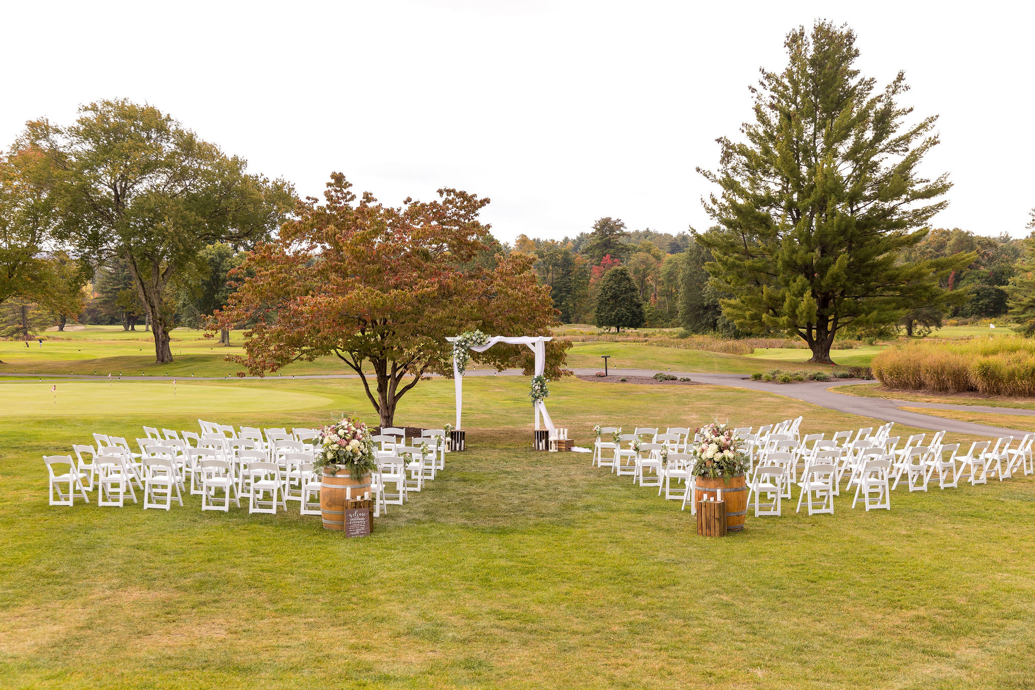 hop meadow country club ceremony space