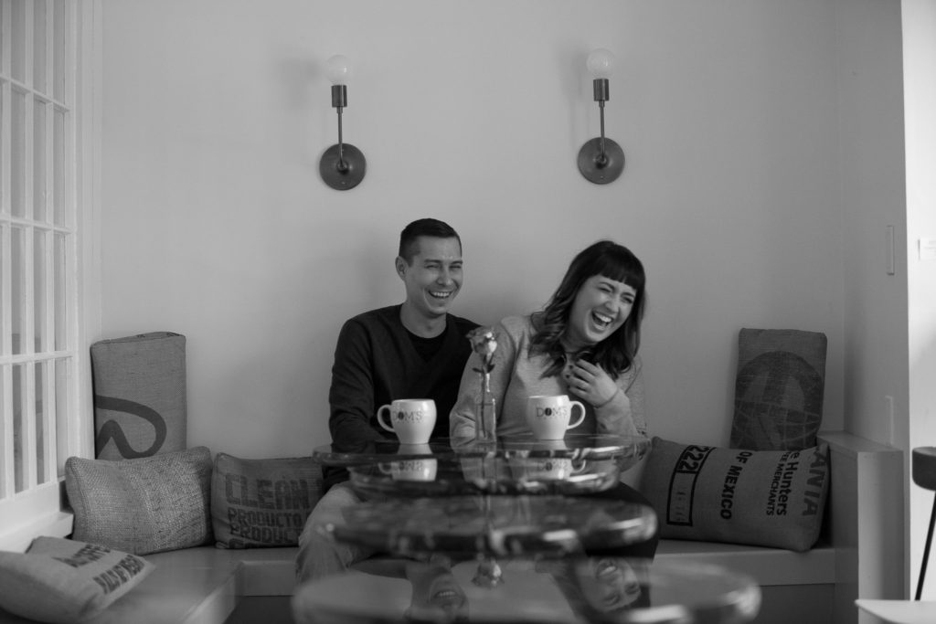ct engagement session doms coffee