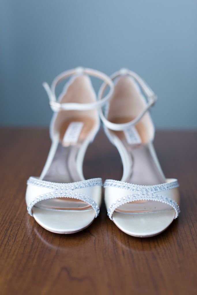 wedding shoes bride