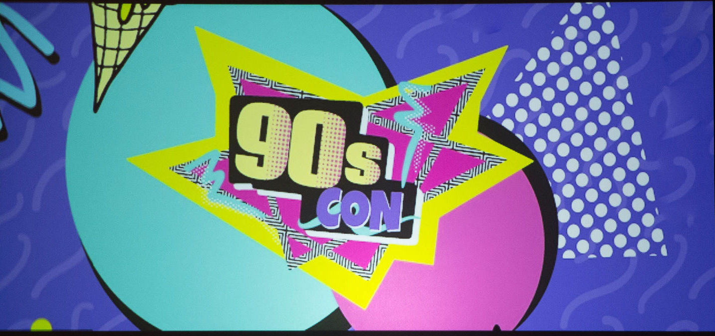 90's Con logo