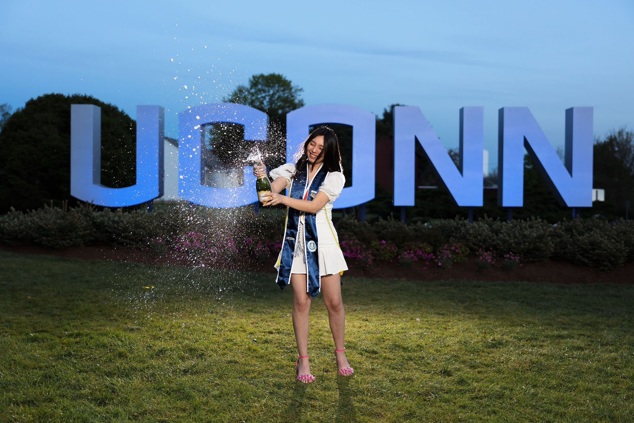 UConn graduation pictures