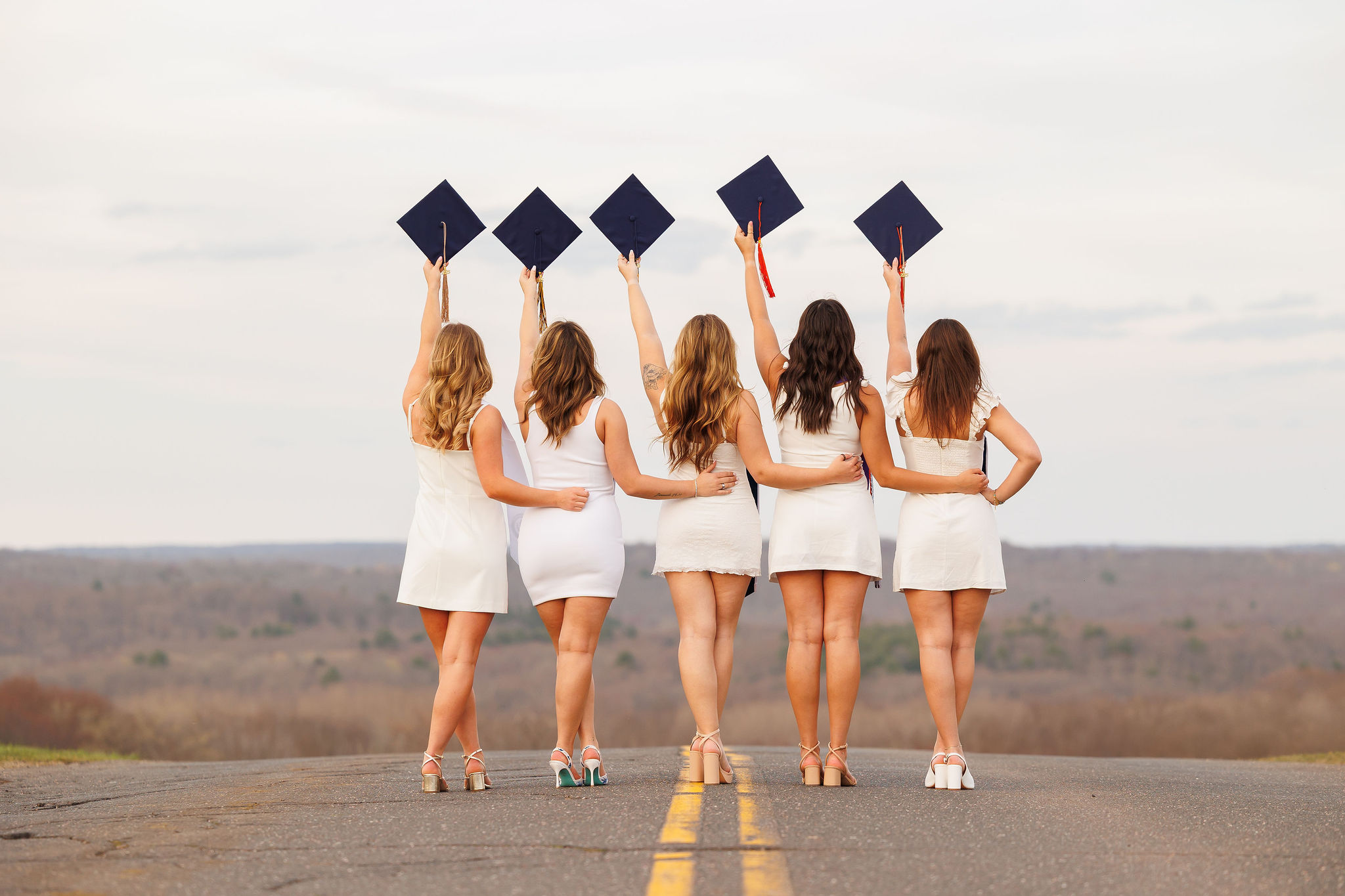 uconn grad group photos at horsebarn hill